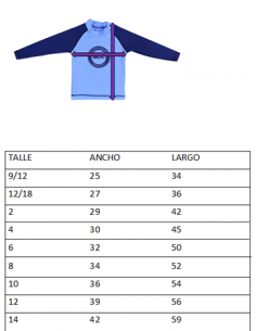 Remera UV Manga Larga Unisex 2