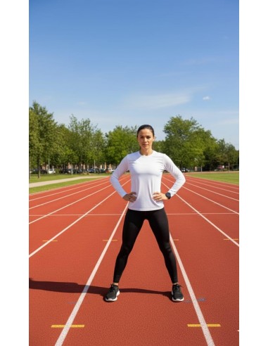 CALZA LARGA NEGRA Y REMERA TERMICA...