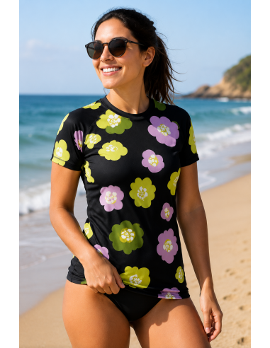 Remera Marga Flores