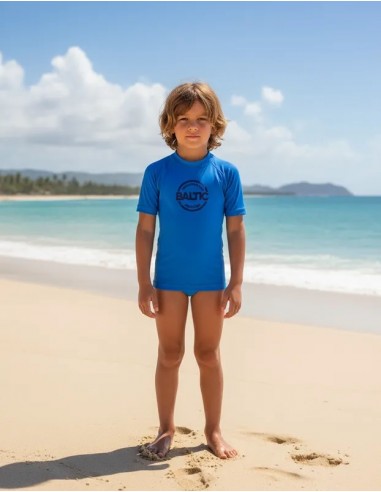 Remera  Maui Azul Acero Manga Corta...